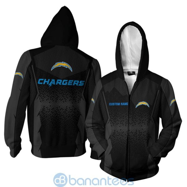 Los Angeles Chargers NFL Football Team Custom Name 3D All Over Printed Shirt Product Photo