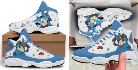 Lucario Custom Pokemon Anime AJD 13 Sneaker | Review