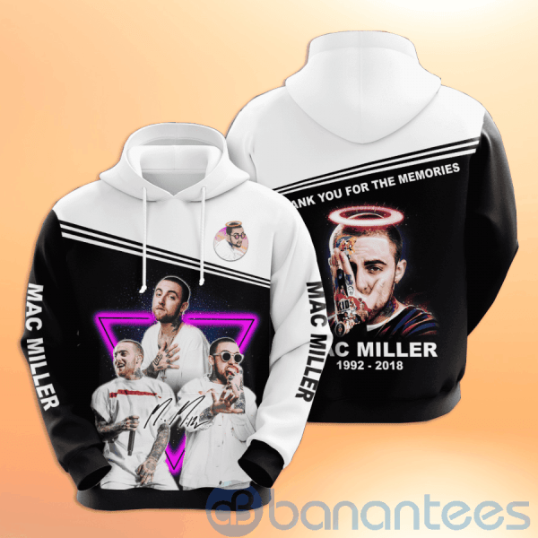 Mac Miller Thank You For The Memories 3D Hoodie Product Photo