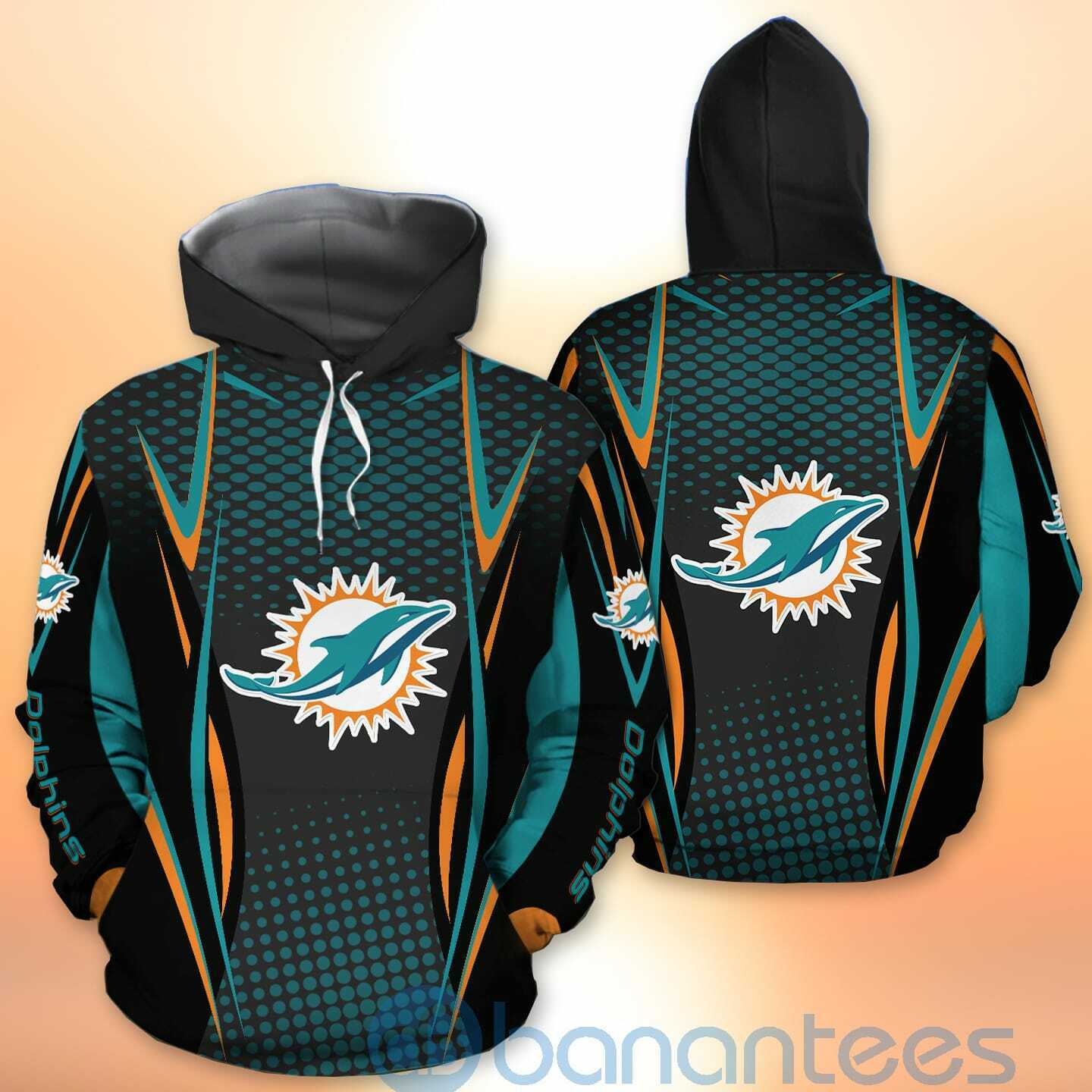 Miami Dolphins NFL American Football Sporty Design 3D All Over Printed Shirt