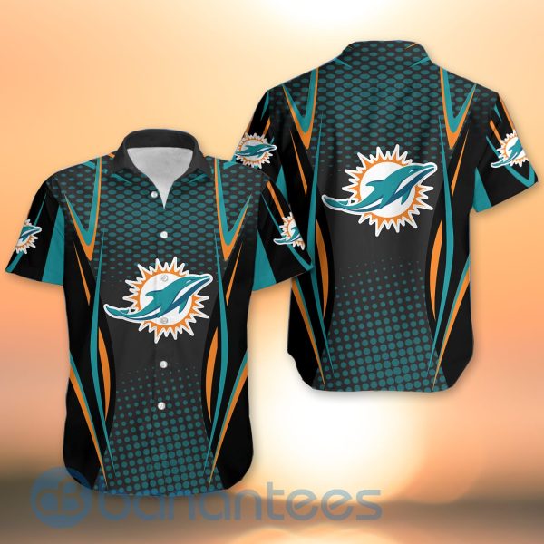 Miami Dolphins NFL American Football Sporty Design 3D All Over Printed Shirt Product Photo