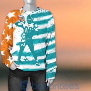 Miami Dolphins NFL Team Water Color 3D All Over Printed Shirt Product Photo