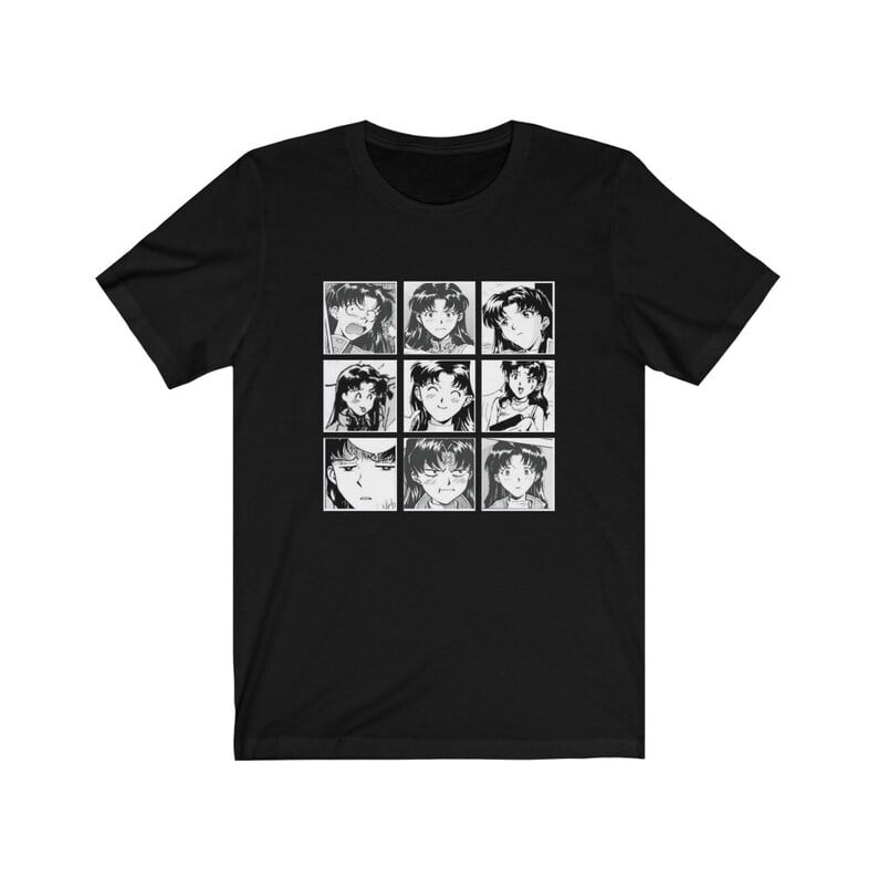 Misato Katsuragi Neon Genesis Evangelion Best Gift Anime Fans T-Shirt Hoodie Sweatshirt