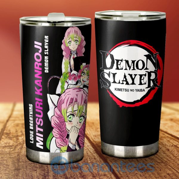 Mitsuri Kanroji Tumbler Custom Demon Slayer Anime Gifts Idea For Fans Product Photo