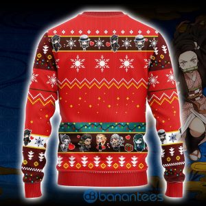 Muzan Kibutsuji Christmas Demon Slayer Anime Ugly Christmas Sweater All Over Printed Shirt Product Photo