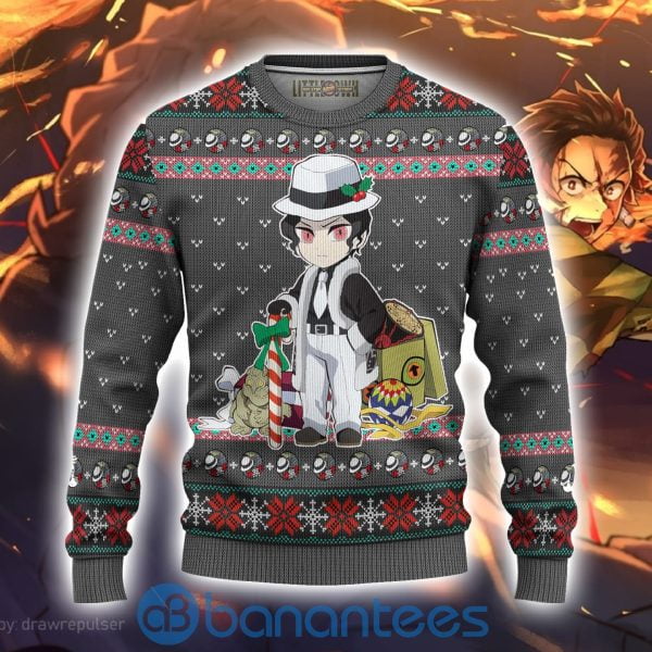 Muzan Kibutsuji Demon Slayer Anime Ugly Christmas Sweater All Over Printed Shirt Product Photo