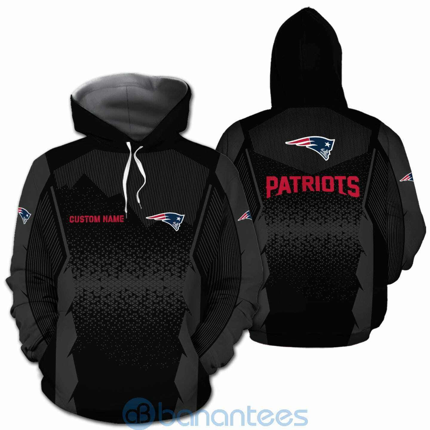 New England Patriots NFL Football Team Custom Name 3D All Over Printed Shirt