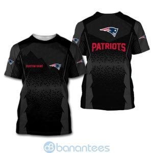 New England Patriots NFL Football Team Custom Name 3D All Over Printed Shirt Product Photo
