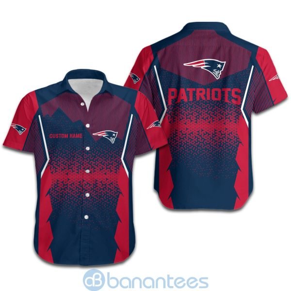 New England Patriots NFL Football Team Custom Name 3D All Over Printed Shirt For Fans Product Photo