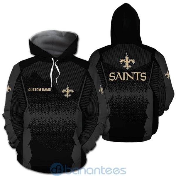 New Orleans Saints NFL Football Team Custom Name 3D All Over Printed Shirt Product Photo
