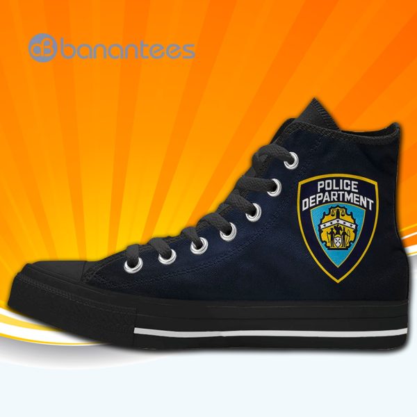 New York City Police Department Top Canvas Shoes Sneakers For Men And Women Product Photo