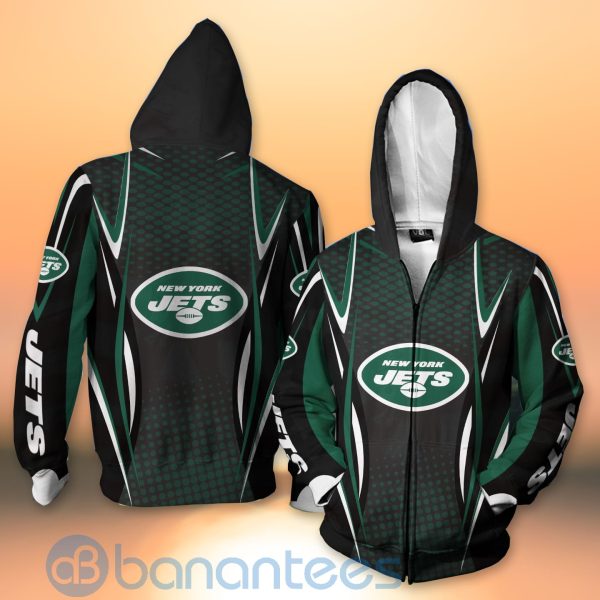 New York Jets NFL American Football Sporty Design 3D All Over Printed Shirt Product Photo