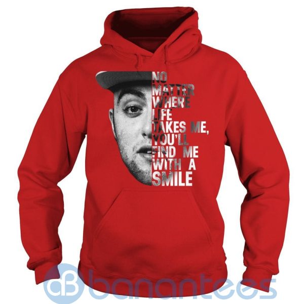 No Matter Where Life Takes Me, You'll Find With Smile Mac Miller 3D Hoodie Product Photo