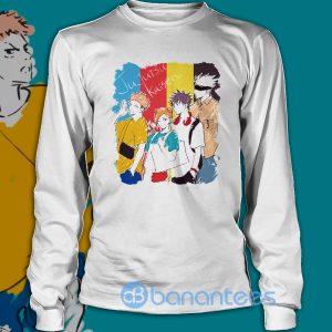 Jujutsu Kaisen Anime Satoru Gojo And Friends Drawing Art Shirt Product Photo