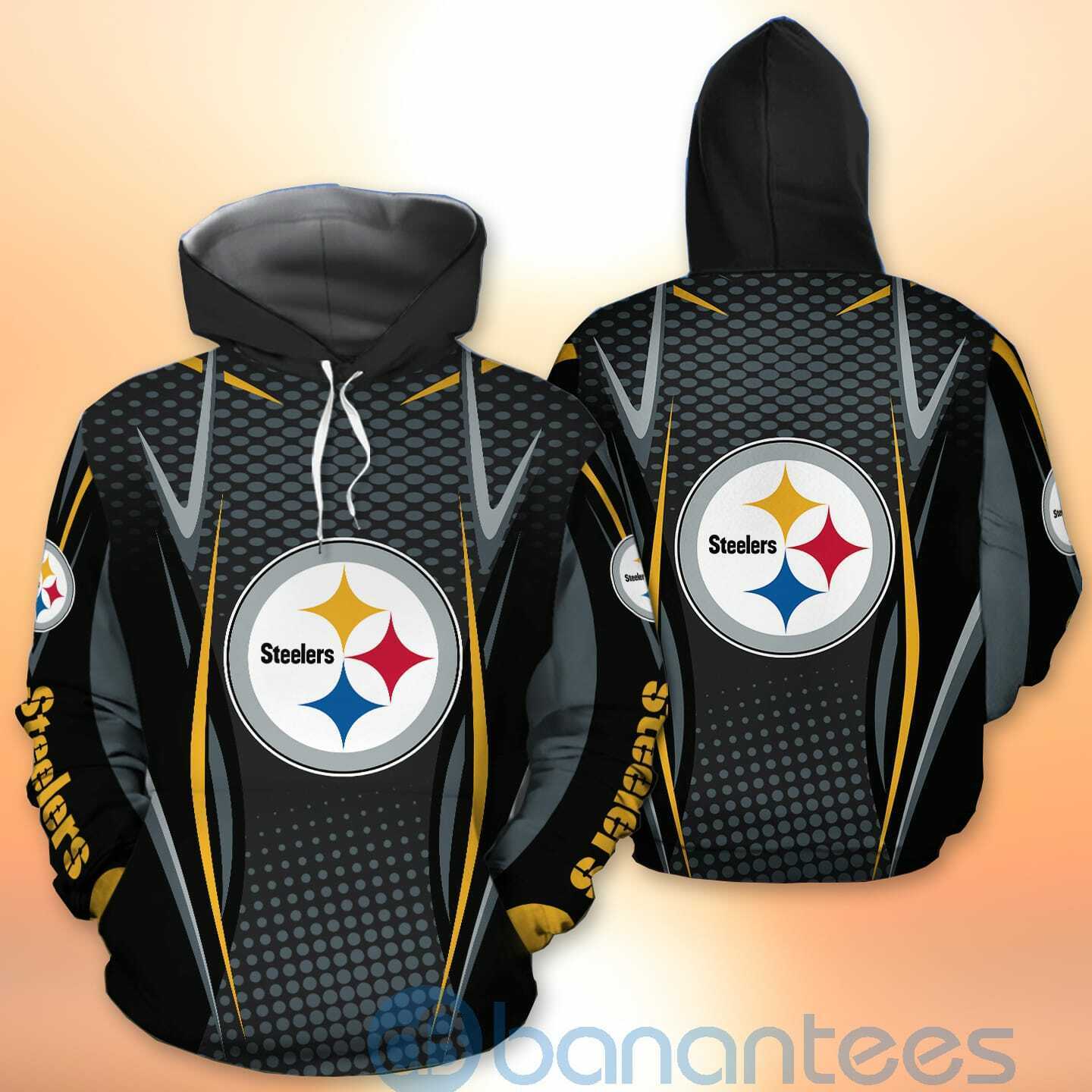 Pittsburgh Steelers NFL American Football Sporty Design 3D All Over Printed Shirt