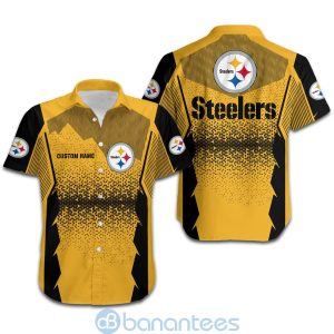 Pittsburgh Steelers NFL Football Team Custom Name Yellow 3D All Over Printed Shirt Product Photo