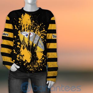 Pittsburgh Steelers Skull Hand NFL Football Team Logo Ball 3D All Over Printed Shirt Product Photo