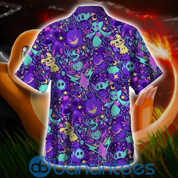 Pokemon Showdown Short Sleeves Hawaiian Shirt Summer Shirt Product Photo