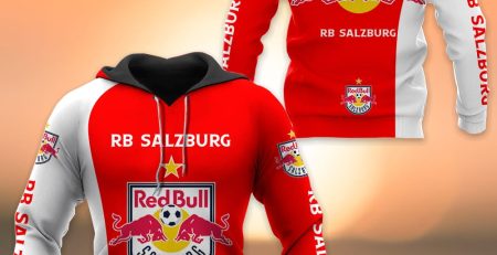 3 Zip Hoodies for Red Bull Salzburg fans
