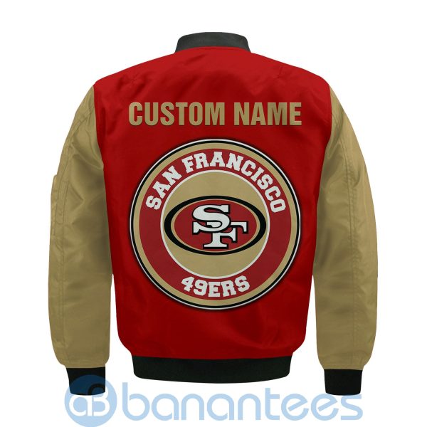San Francisco 49ers Make Me Happy American Football Team Logo Custom Name Product Photo