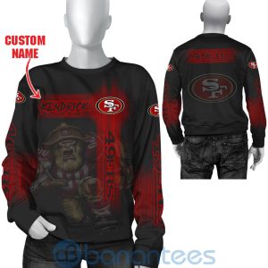 San Francisco 49ers Mascot Custom Name 3D All Over Printed Shirt Product Photo