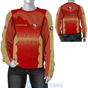 San Francisco 49ers NFL Football Team Custom Name Red 3D All Over Printed Shirt Product Photo