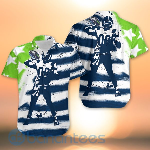 Seattle Seahawks NFL Team Water Color 3D All Over Printed Shirt Product Photo