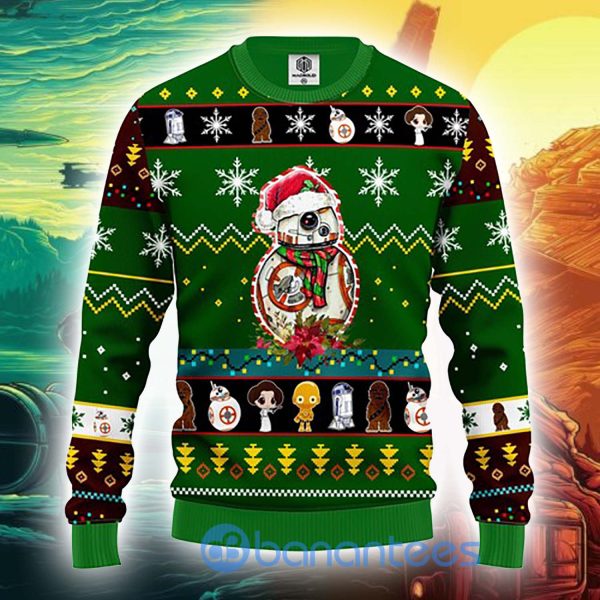 Star Wars BB 8 Symbol Knitting Pattern Christmas Ugly Sweater Product Photo