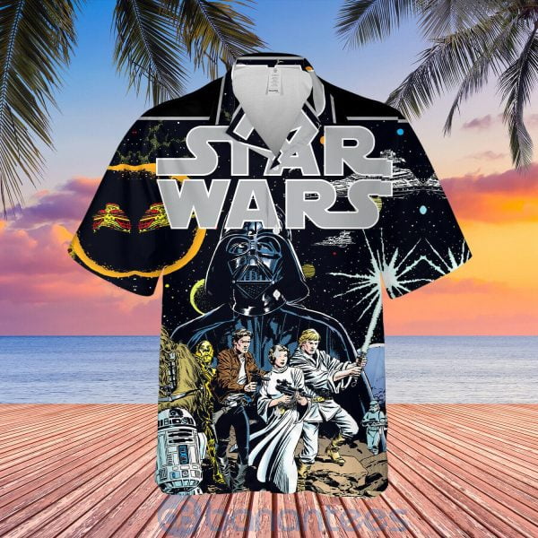 Star Wars Characters Best Gift Hawaiian Shirt Product Photo