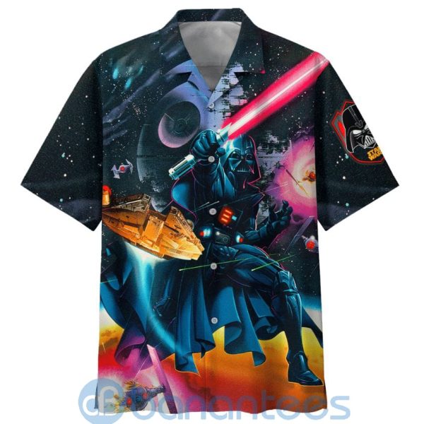 Star Wars Dark Vader Super Power Light Hawaiian Shirt Product Photo