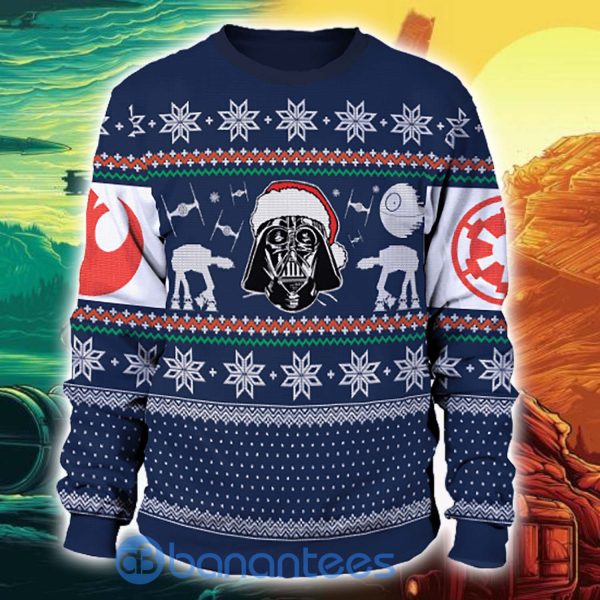 Star Wars Ugly Christmas All Over Printed Sweater Product Photo