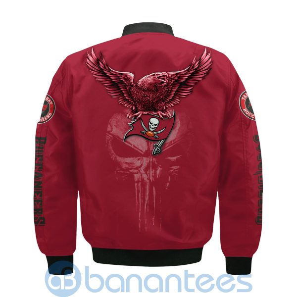 Tampa Bay Buccaneers Logo Eagle Skull Bomber Jacket Product Photo