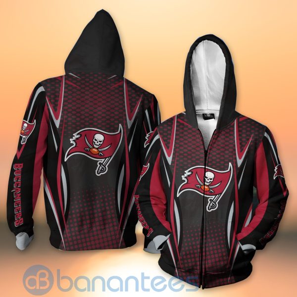 Tampa Bay Buccaneers NFL American Football Sporty Design 3D All Over Printed Shirt Product Photo