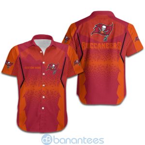 Tampa Bay Buccaneers NFL Football Team Custom Name Red 3D All Over Printed Shirt Product Photo