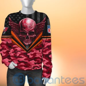 Tampa Bay Buccaneers Skull Wings 3D All Over Printed Shirt Product Photo