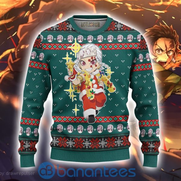 Amazoncom Merry ChristmasJapaneseAnimeUgly Christmas Sweater Shirt   Clothing Shoes  Jewelry