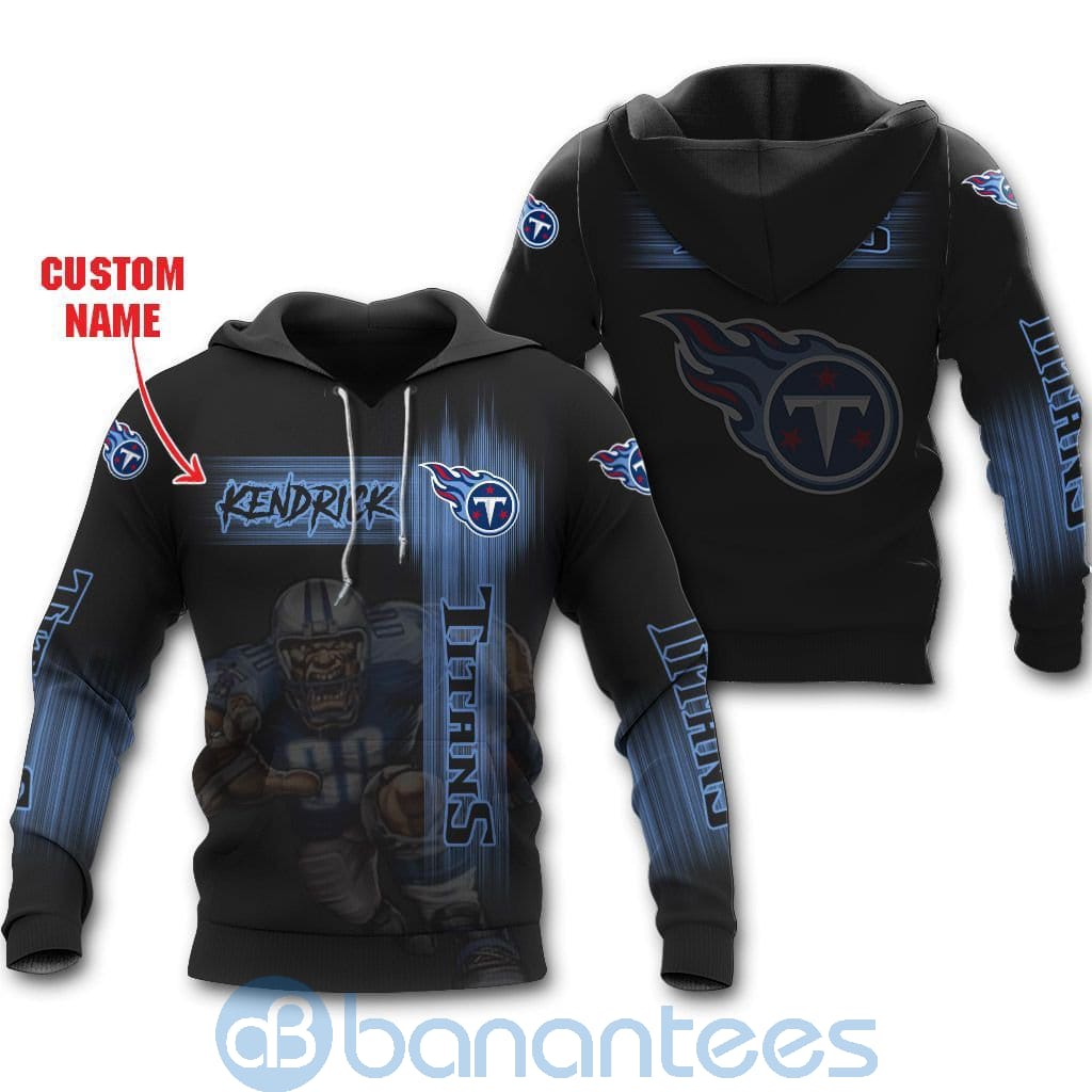 Tennessee Titans Mascot Custom Name 3D All Over Printed Shirt