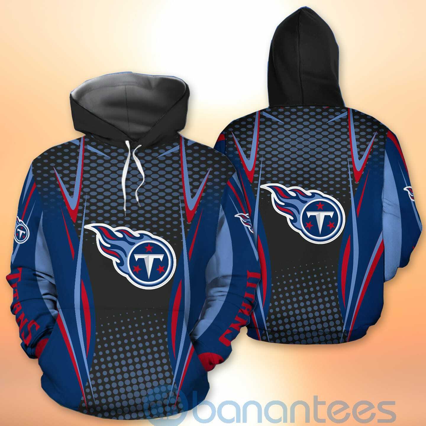 Tennessee Titans NFL American Football Sporty Design 3D All Over Printed Shirt