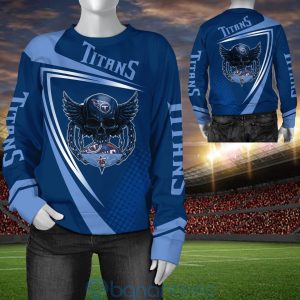 Tennessee Titans NFL Skull American Football Sporty Design 3D All Over Printed Shirt Product Photo