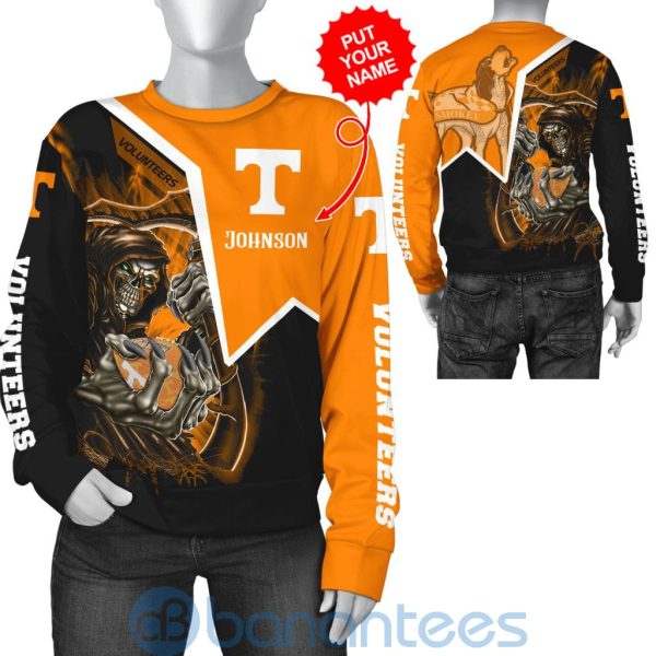 Tennessee Volunteers Custom Name 3D All Over Printed Shirt Product Photo