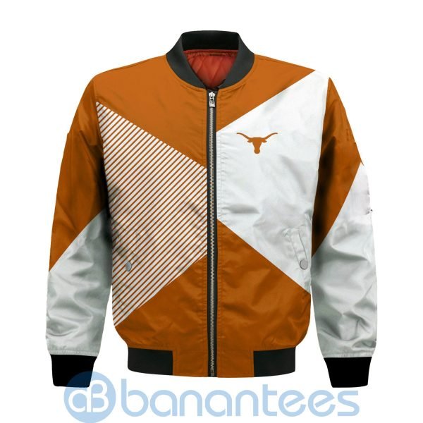 Texas Longhorns Damn Right I Am Longhorns Fan Now And Forever Bomber Jacket Product Photo