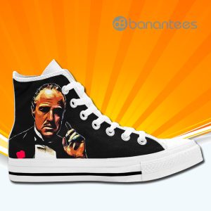 The Godfather High Top Canvas Shoes Sneakers For Men And Women Product Photo