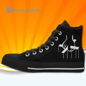The Godfather High Top Canvas Shoes Sneakers For Men And Women Product Photo