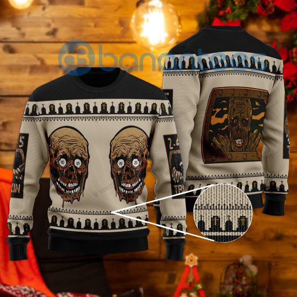 The Return Of The Liing Dead All Over Printed Ugly Christmas Sweater Product Photo