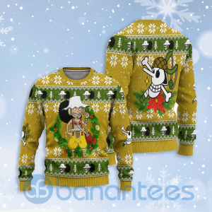 Usopp One Piece Anime Lover Ugly Christmas 3D Sweater For Men And Women Product Photo