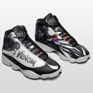 Venom Movie Lover Air Jordan 13 Shoes For Men And Women - Women's Air Jordan 13 - Black