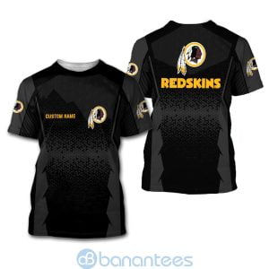 Washington Redskins NFL Football Team Custom Name 3D All Over Printed Shirt Product Photo