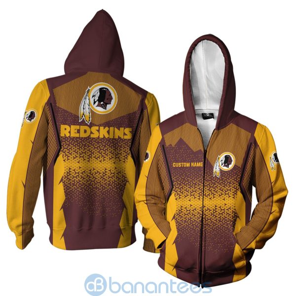 Washington Redskins NFL Football Team Logo Custom Personalized With Name 3D All Over Printed Shirt Product Photo