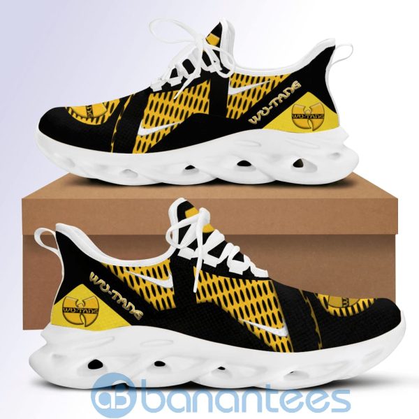 Wutang Clan Fans Black And Yellow Max Soul Shoes For Men And Women Product Photo