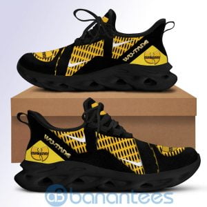 Wutang Clan Fans Black And Yellow Max Soul Shoes For Men And Women Product Photo
